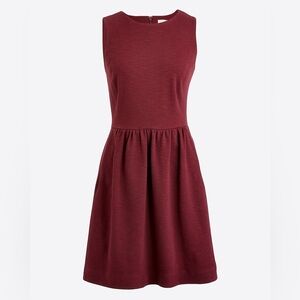 J. Crew Red Halter A-Line Mini Dress NWT